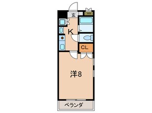 19－Ｃｕｂｅの物件間取画像